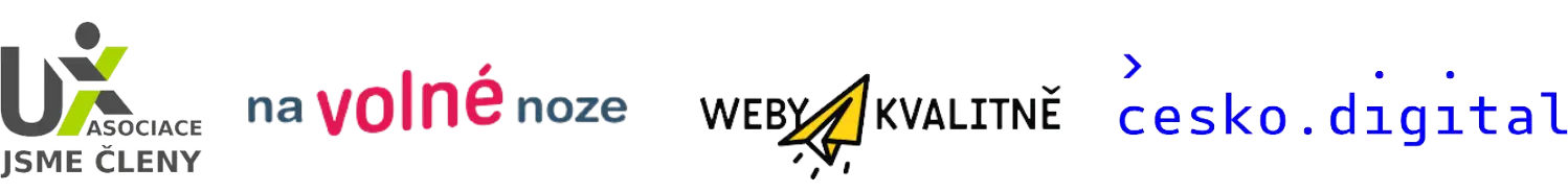 UX asociace, Na volné noze, Weby kvalitně, Česko.Digital